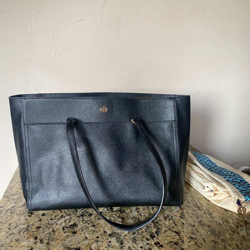 Tory Burch Robinson Leather Tote